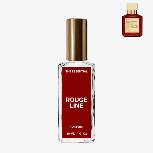 Rouge Line (inspirado en Baccarat Rouge 540 Extrait de Parfum - Maison Francis Kurkdjian)