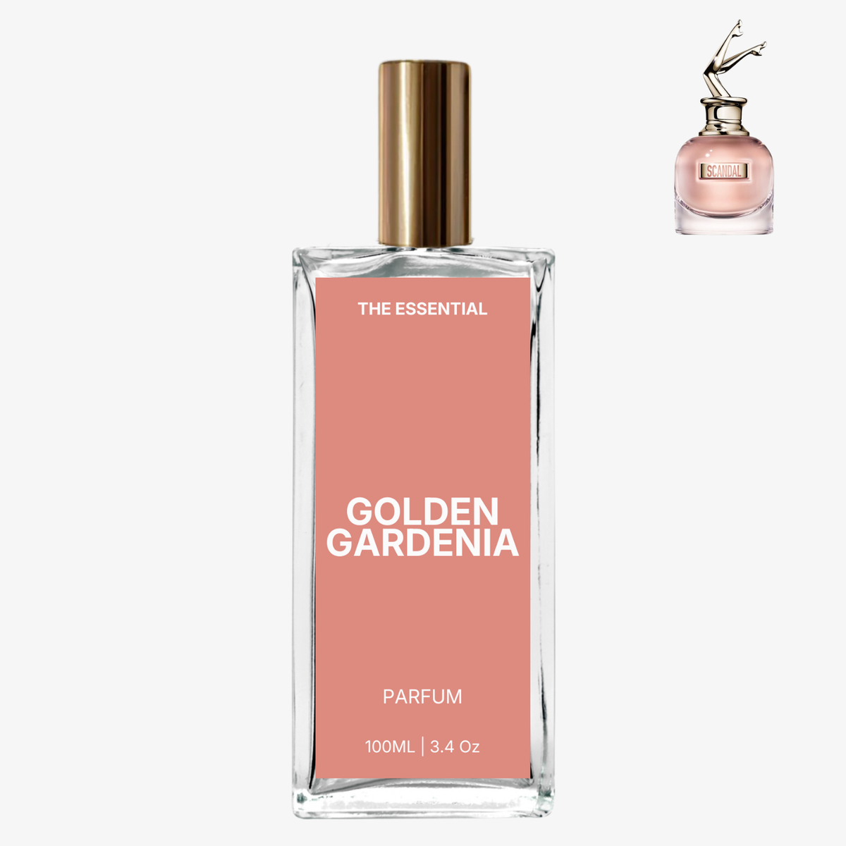 Golden Gardenia (inspirado en Scandal – Jean Paul Gaultier)